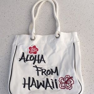 Hilo Hattie canvas tote NWT